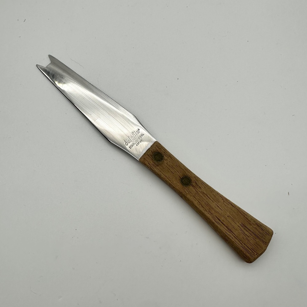 Dolphin Tomato Knife Stainless Steel Japan Wooden Handle